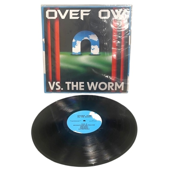 Chicago Band: Ovef Ow VS. The Worm - 2023 Debut Vinyl Record Debut Album - Picture 1 of 7